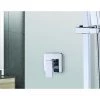 Della Francesca Shower Bath Mixer Tap Bathroom WATERMARK Approved - Chrome