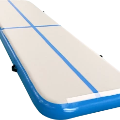 Randy & Travis Machinery 5m Inflatable Air Track Gym Tumbling Mat With Pump Sports & Fitness