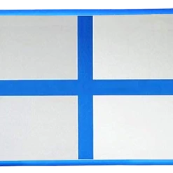 Randy & Travis Machinery 4m Inflatable Air Track Gym Tumbling Mat With Pump Sports & Fitness