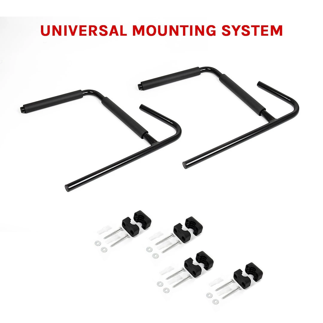 Randy & Travis Machinery Pair Kayak Storage Rack Hanger Supporter Carrier Surfboard Holder Wall Bracket Outdoor & Leisure