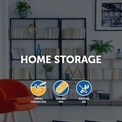 Randy & Travis Machinery Tree Bookshelf Bookcase Book Organizer 12-Tier Multipurpose Shelf Display Racks Furniture