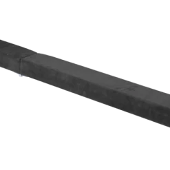 Randy & Travis Machinery 2.45m (8FT) Black Gymnastics Folding Balance Beam In Synthetic Suede