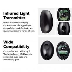 Randy & Travis Machinery Safety Photocell For Swing And Auto Slide Sliding Gate DIY & Renovation