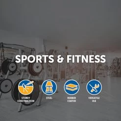 Randy & Travis Machinery Randy & Travis D-Handle Row Gym Handle Bar Attachment Sports & Fitness