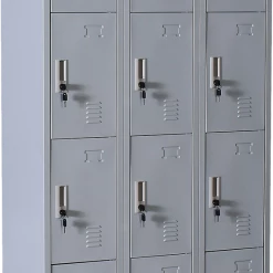 Salvatore Angelotti Twelve-Door Office Gym Shed Storage Locker