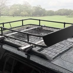 Bariloche Outdoor & Leisure Universal Roof Rack Basket - Car Luggage Carrier Steel Cage Vehicle Cargo