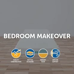 Palermo King Single Mattress Memory Foam Green Tea Infused CertiPUR Approved