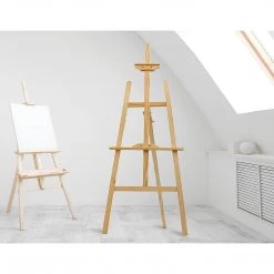 Randy & Travis Machinery Games & Hobbies Pine Wood Easel Artist Art Display Painting Shop Tripod Stand Wedding