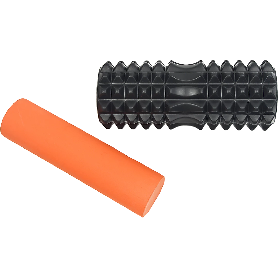 Randy & Travis Machinery 2 IN 1 Physio EVA PVC Foam Yoga Roller Gym Back Training Exercise Massage