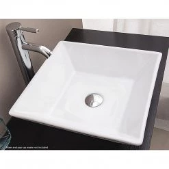 Della Francesca Bathroom Ceramic Above Counter-top Basin For Vanity