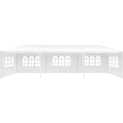 Bariloche Outdoor & Leisure 3x9m Wedding Outdoor Gazebo Marquee Tent Canopy White