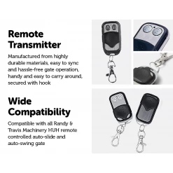 Randy & Travis Machinery Remote Control For Swing And Auto Slide Sliding Gate