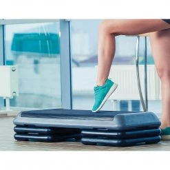 Randy & Travis Machinery Aerobic Workout 4 Block Bench Step Sports & Fitness