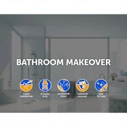 Della Francesca DIY & Renovation 90cm Bathroom Shower Black Grate Drain W/ Centre Outlet Floor Waste