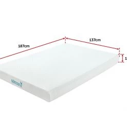 Palermo Double Mattress Memory Foam Green Tea Infused CertiPUR Approved